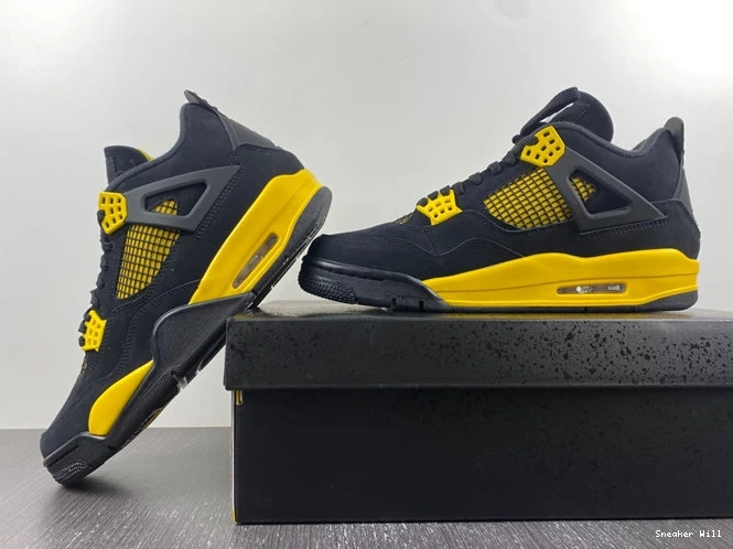 Jordan 4 Fashionable Retro 833 DH6927- Thunder 5885 0607